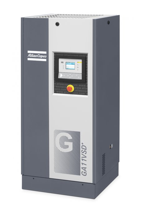 GA VSD+: Atlas Copco introduces compact compressor technology with breakthrough energy-efficiency